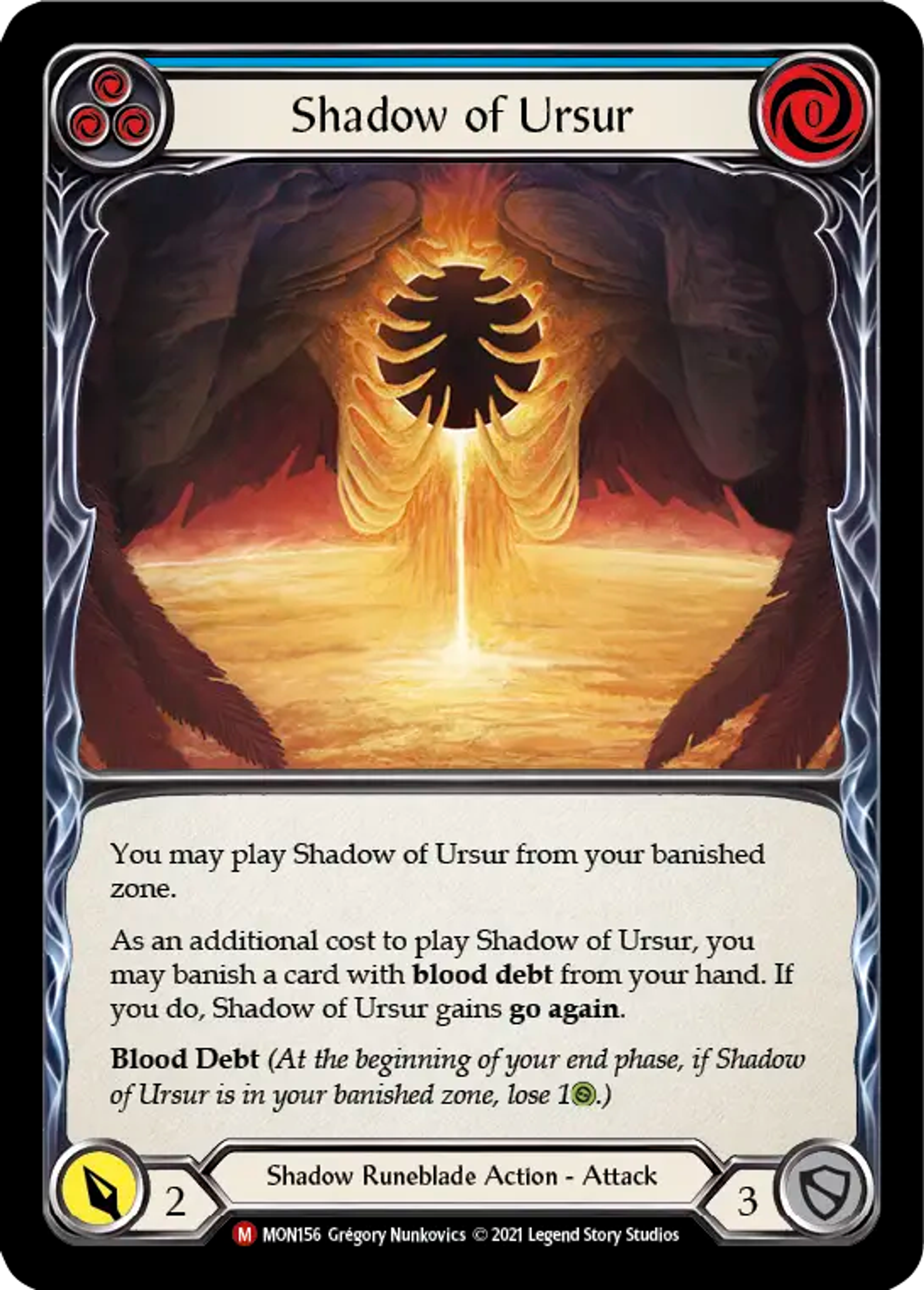 Shadow of Ursur — Monarch — Flesh and Blood