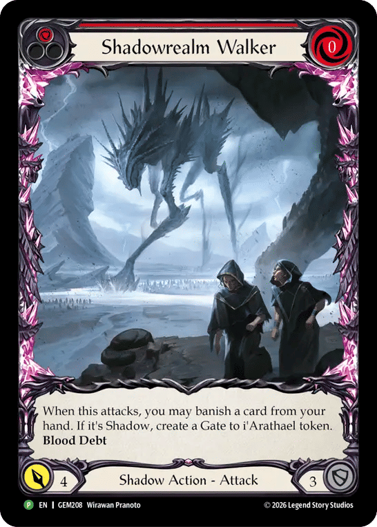 Shadowrealm Ripper — GEM - Pack 6 — Flesh and Blood