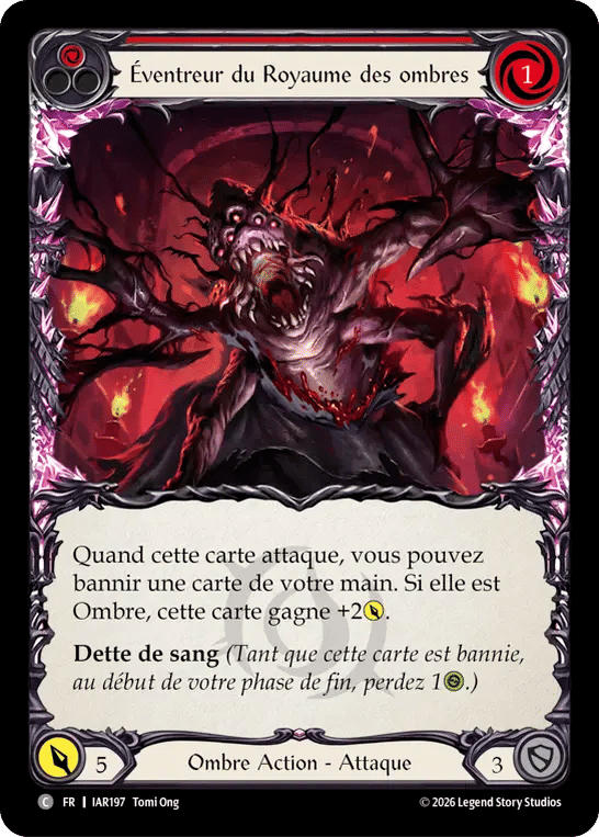 Éventreur du Royaume des ombres — Usurp the Shadow Throne — Flesh and Blood