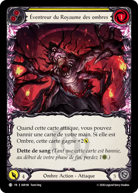 Éventreur du Royaume des ombres — Usurp the Shadow Throne — Flesh and Blood