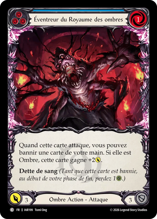 Éventreur du Royaume des ombres — Usurp the Shadow Throne — Flesh and Blood