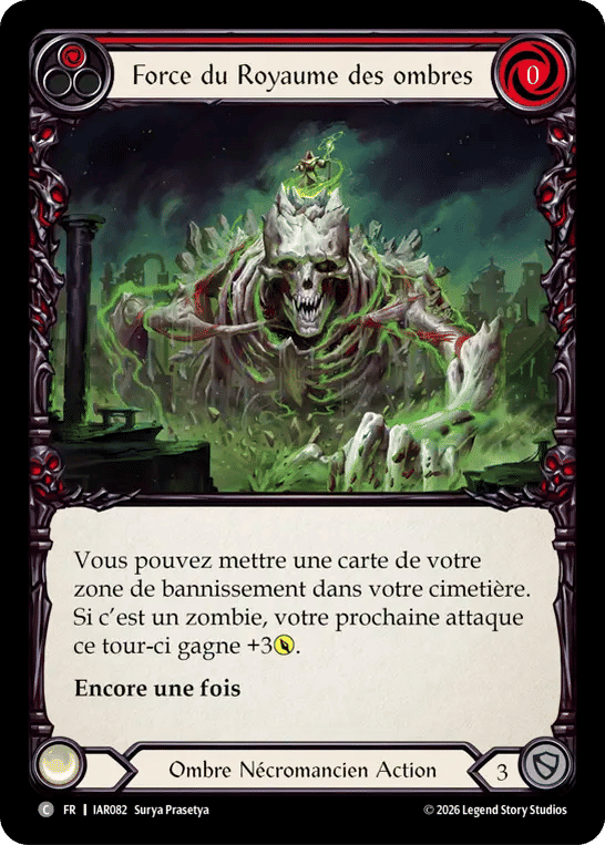 Force du Royaume des ombres — Usurp the Shadow Throne — Flesh and Blood