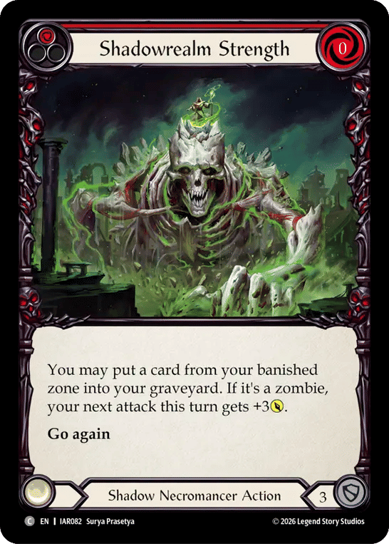 Shadowrealm Strength (Red) — Usurp the Shadow Throne — Flesh and Blood