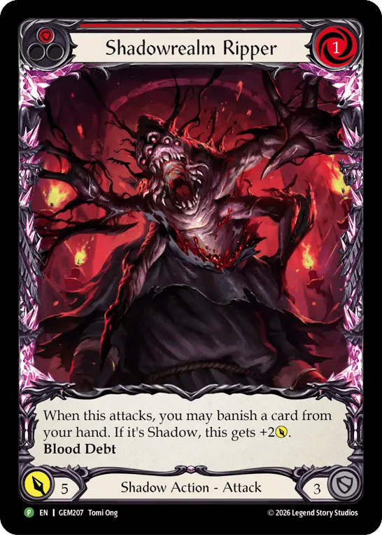 Shadowrealm Walker — GEM - Pack 6 — Flesh and Blood