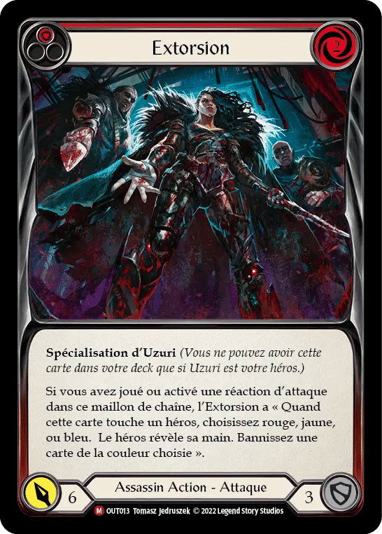 Extorsion — Outsiders — Flesh and Blood