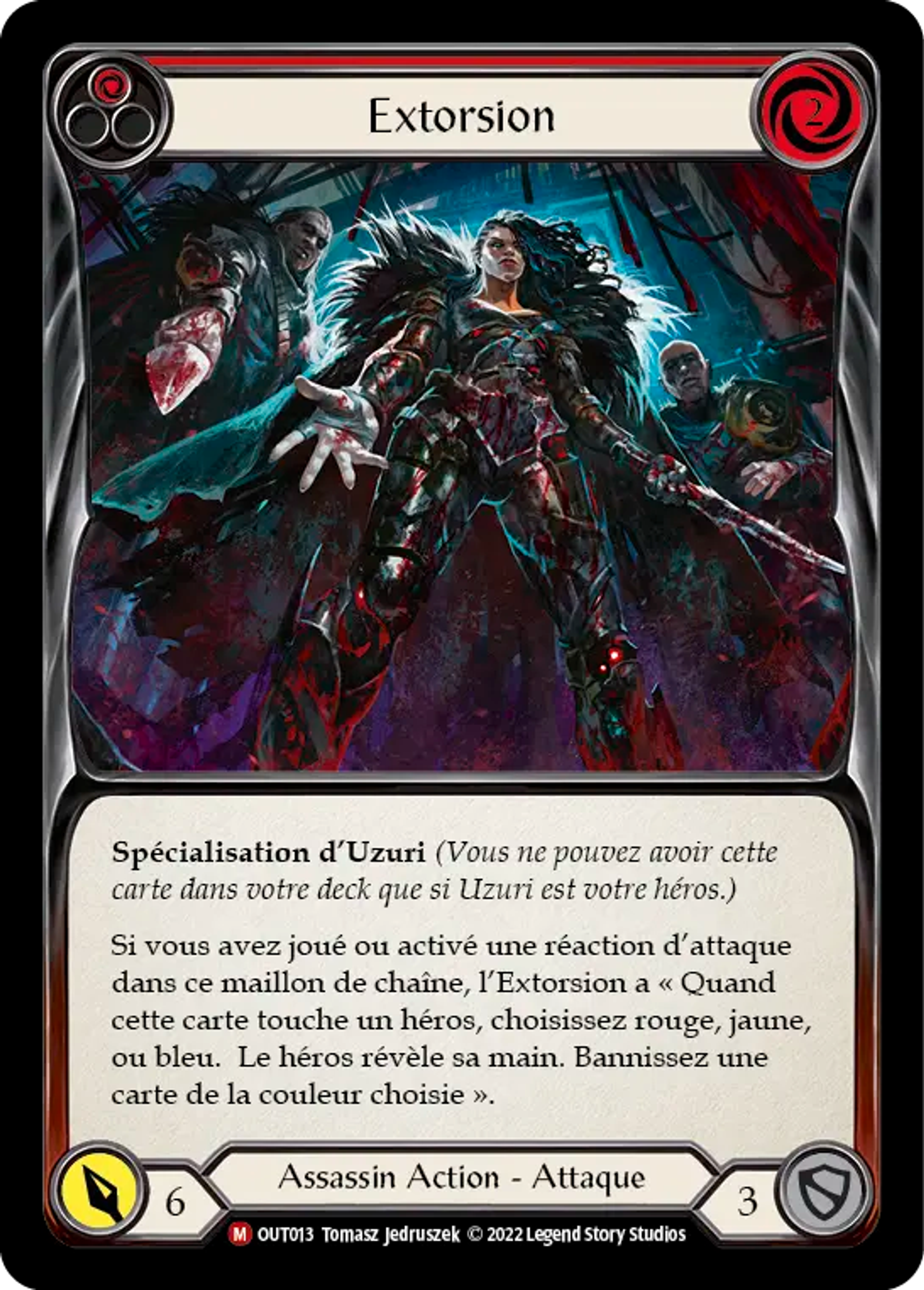 Extorsion — Outsiders — Flesh and Blood