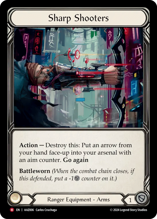 Sharp Shooters — Armory Deck - Azalea, Ace in the Hole — Flesh and Blood
