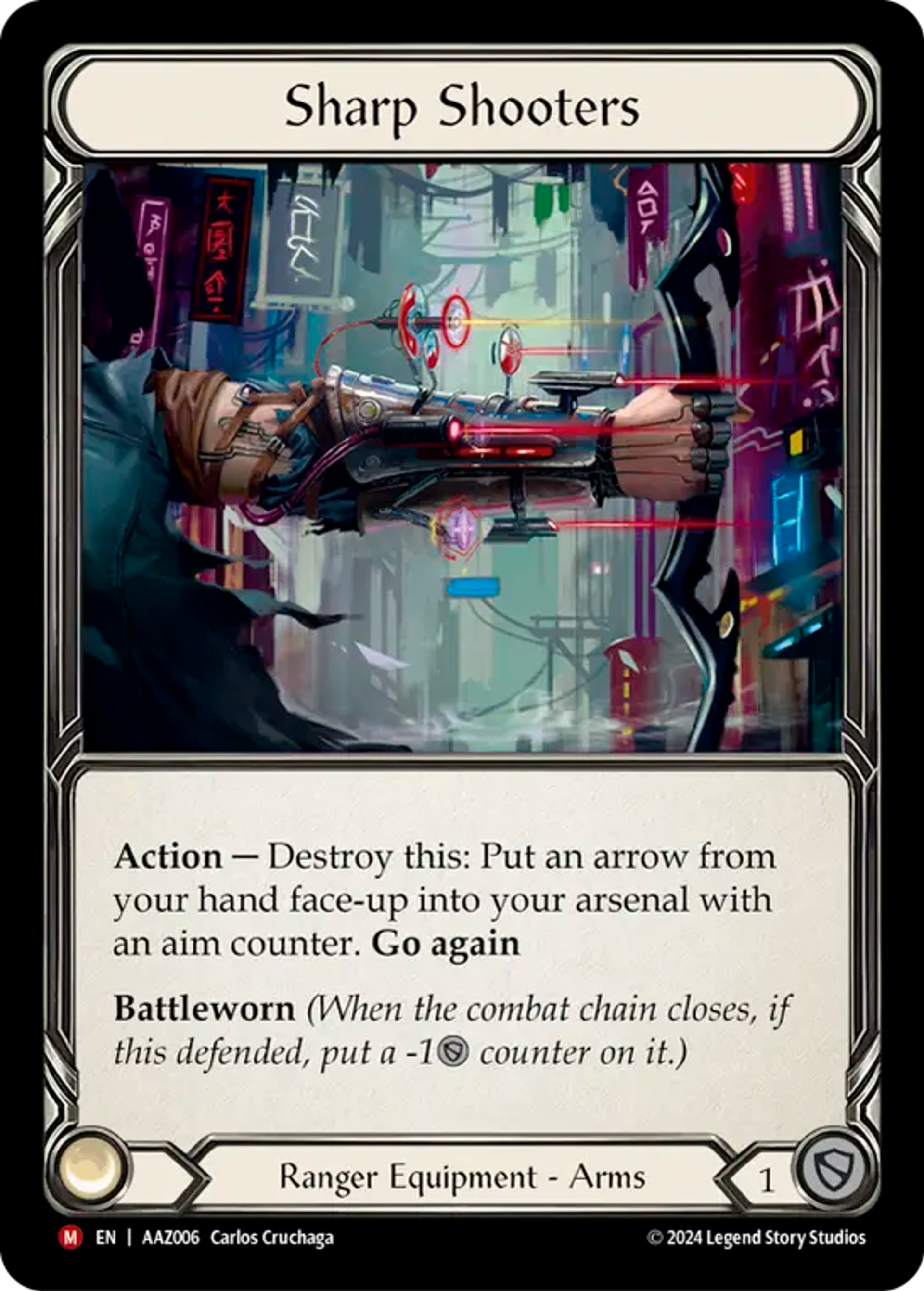 Sharp Shooters — Armory Deck - Azalea, Ace in the Hole — Flesh and Blood