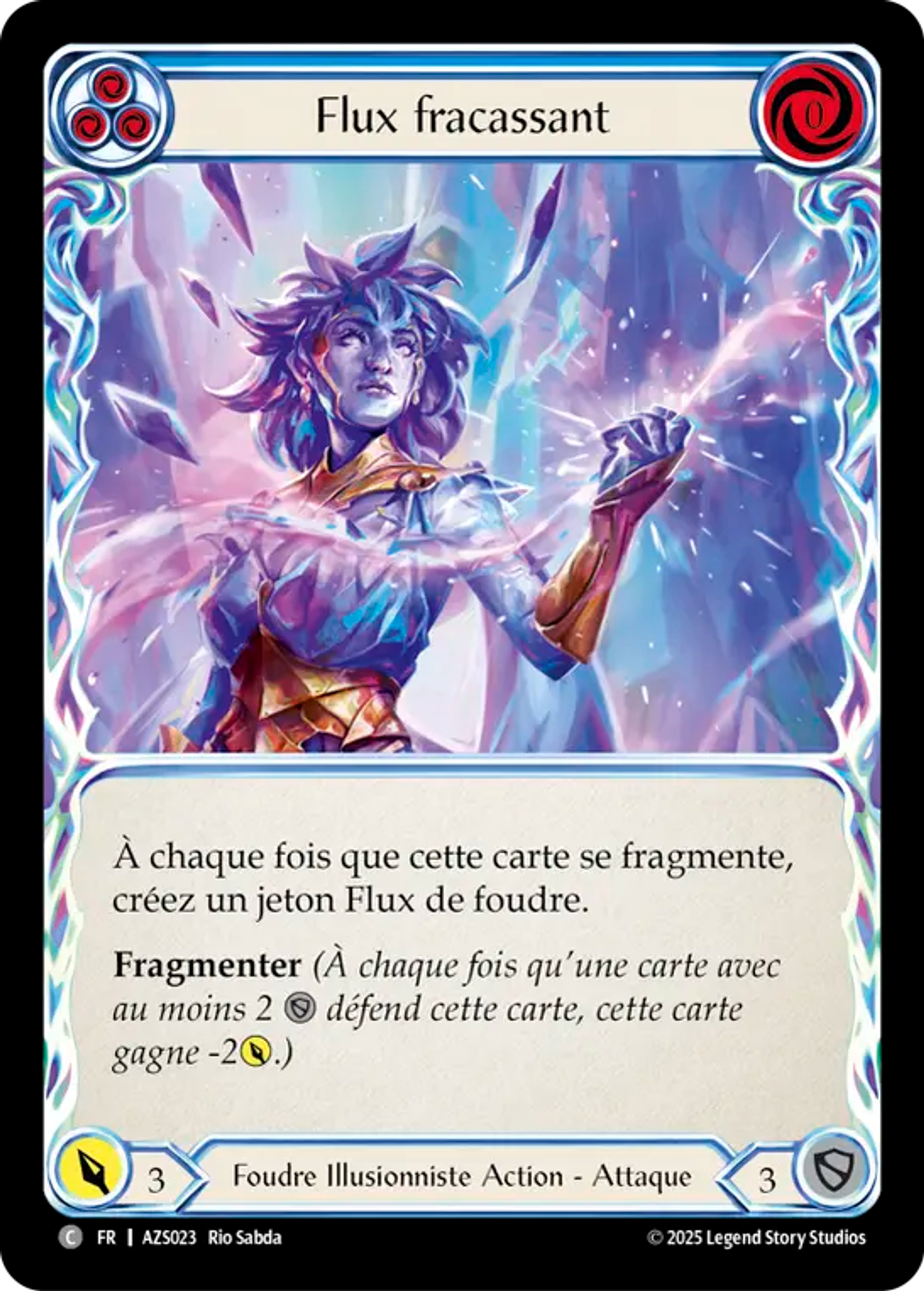 Flux fracassant — Armory Deck - Zyggy Starlight — Flesh and Blood