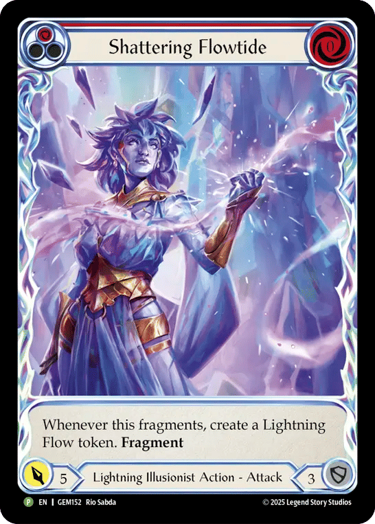 Shattering Flowtide — GEM - Pack 5 — Flesh and Blood