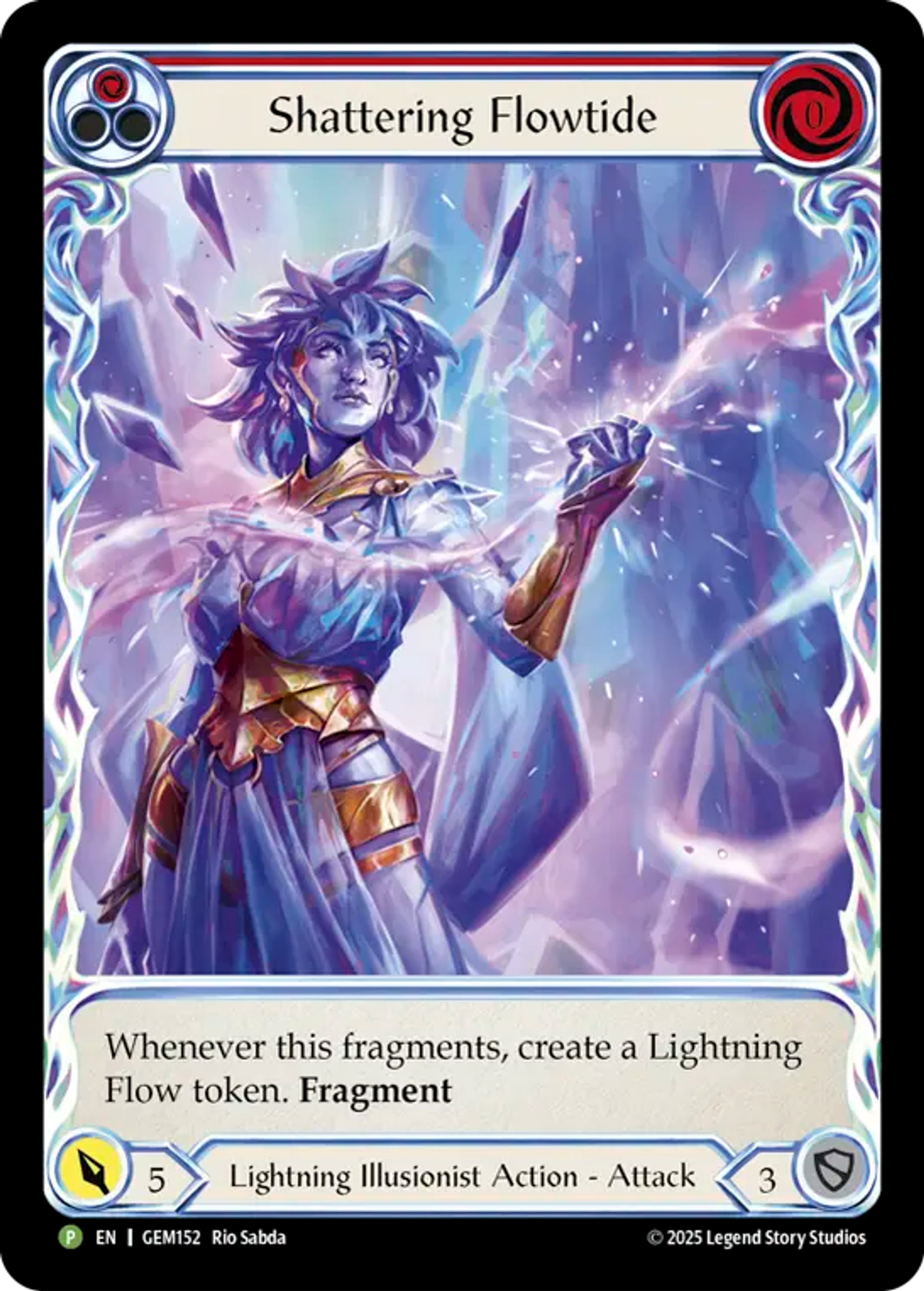 Shattering Flowtide — GEM - Pack 5 — Flesh and Blood