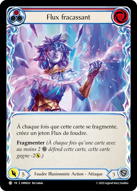 Flux fracassant — Omens of the Third Age — Flesh and Blood