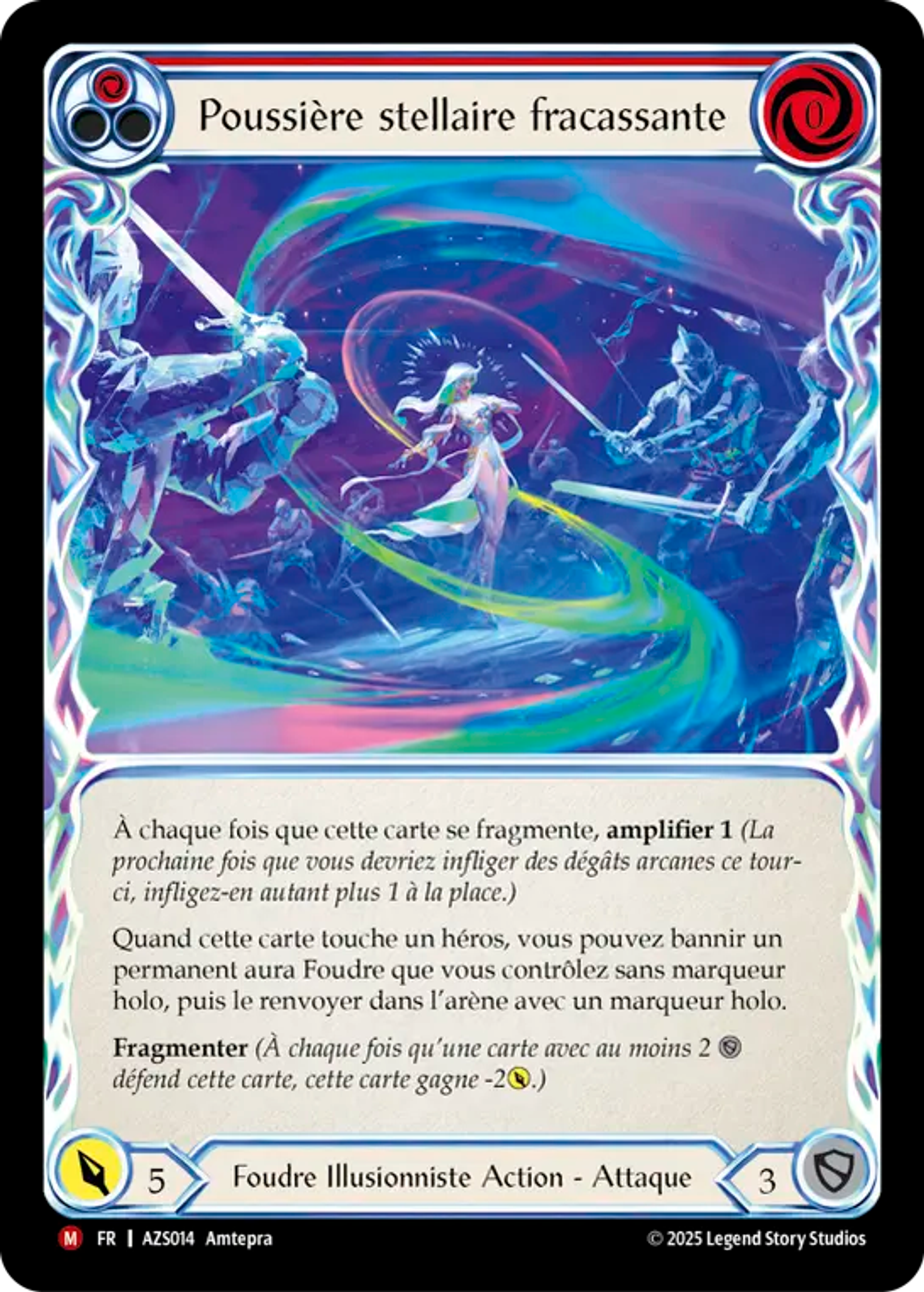 Poussière stellaire fracassante — Armory Deck - Zyggy Starlight — Flesh and Blood