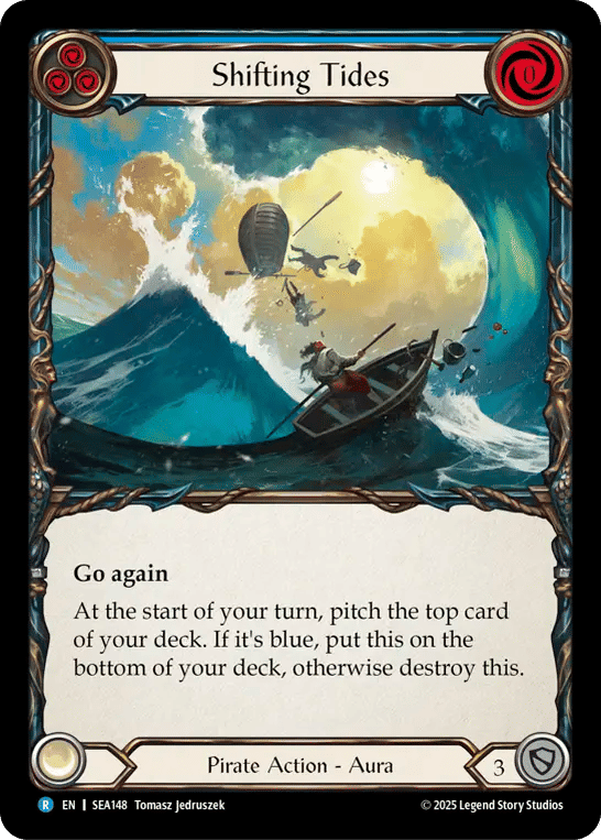 Shifting Tides (Blue) — High Seas — Flesh and Blood