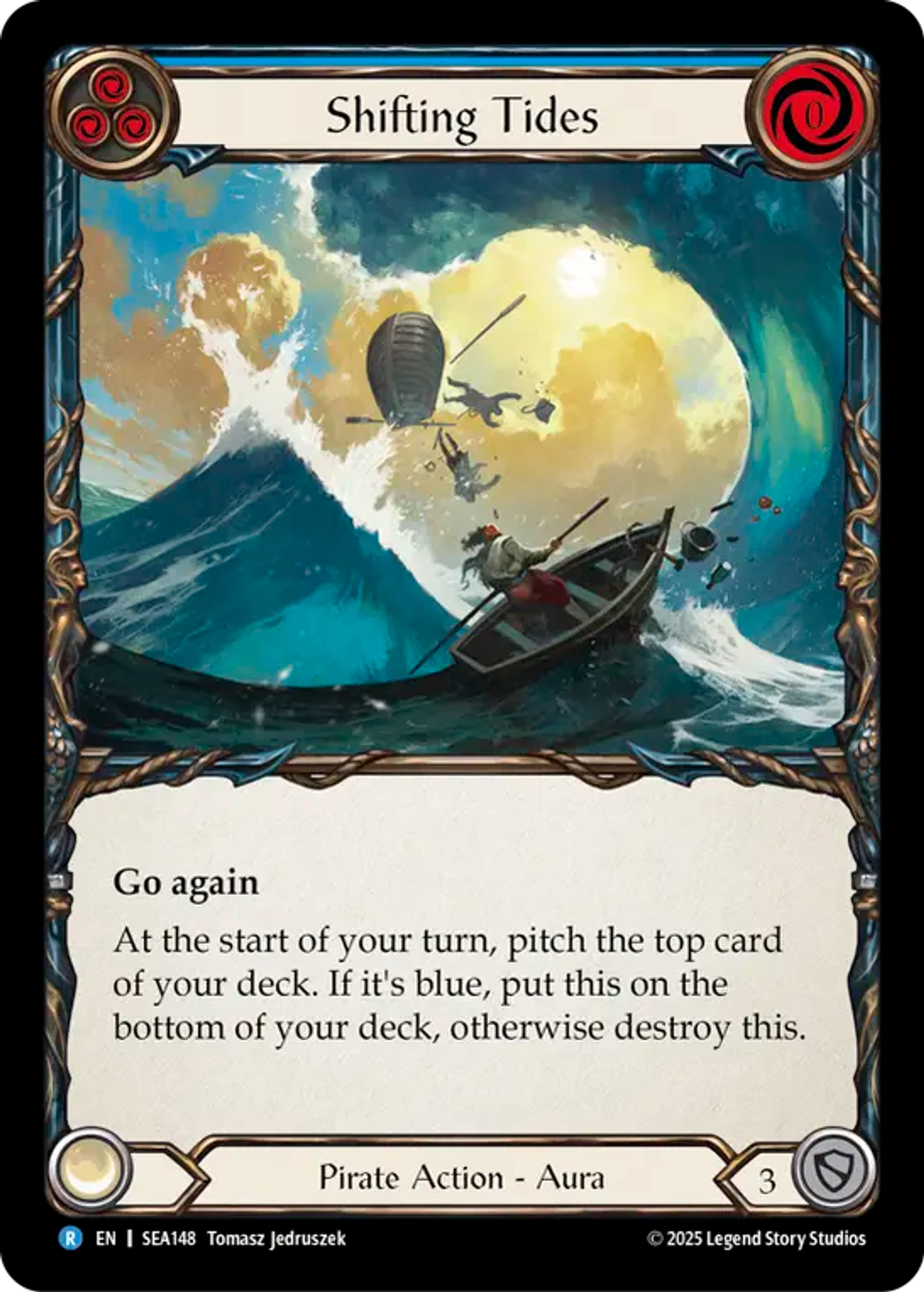Shifting Tides (Blue) — High Seas — Flesh and Blood