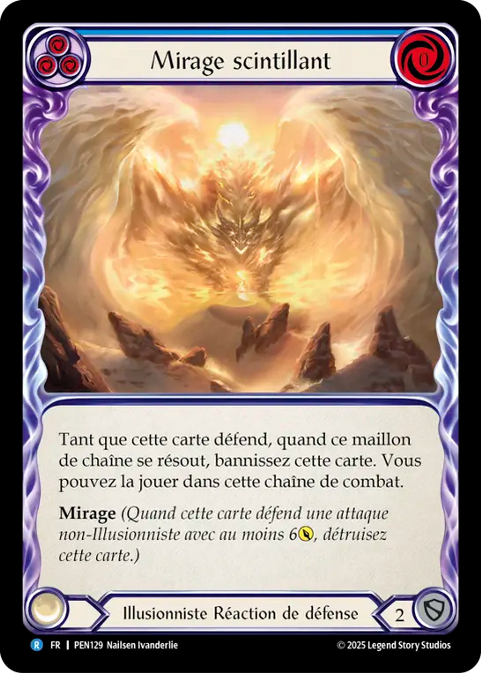 Shimmering Mirage (Blue) — Compendium of Rathe — Flesh and Blood