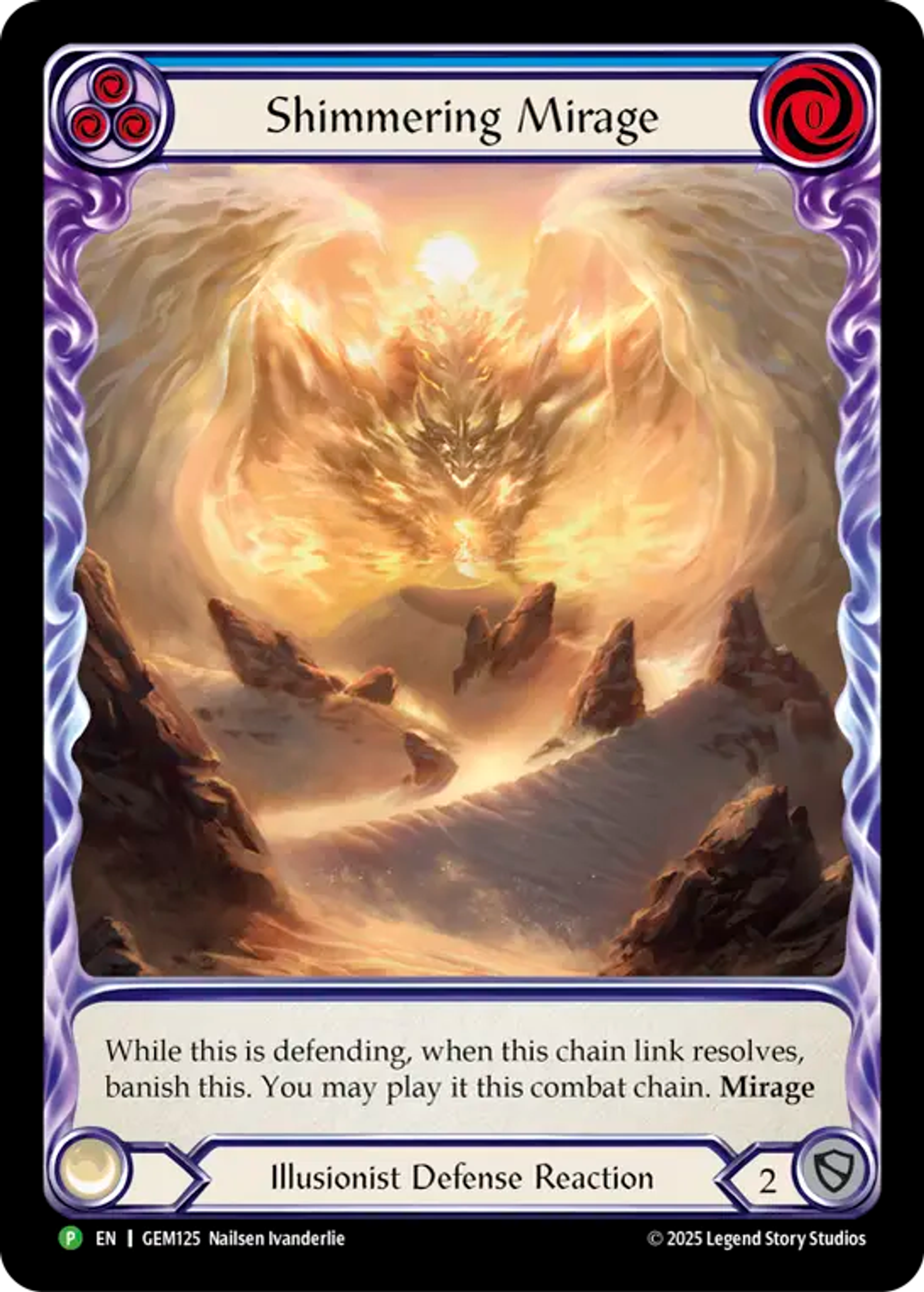 Shimmering Mirage — GEM - Pack 4 — Flesh and Blood
