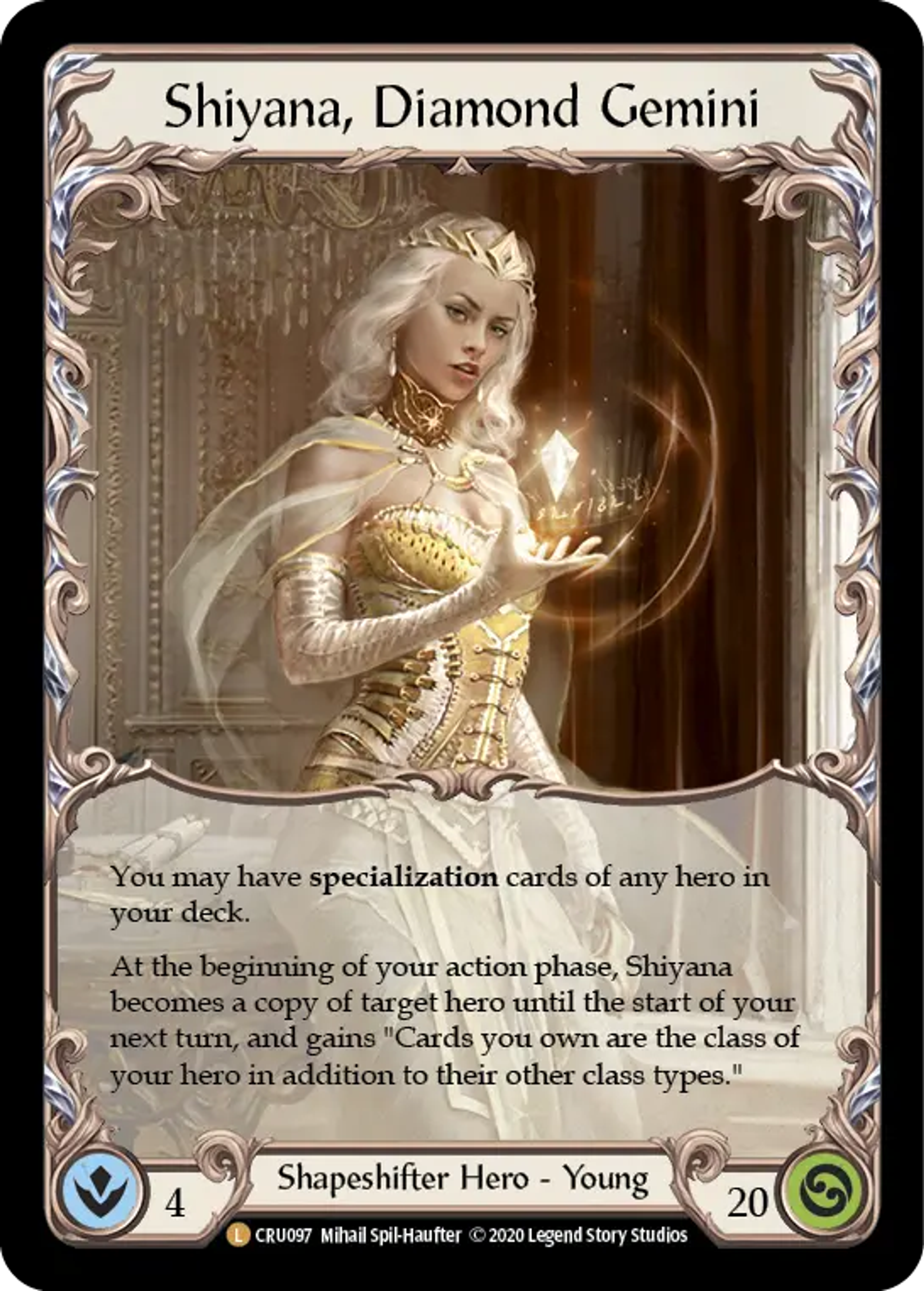 Shiyana, Diamond Gemini — Crucible of War — Flesh and Blood