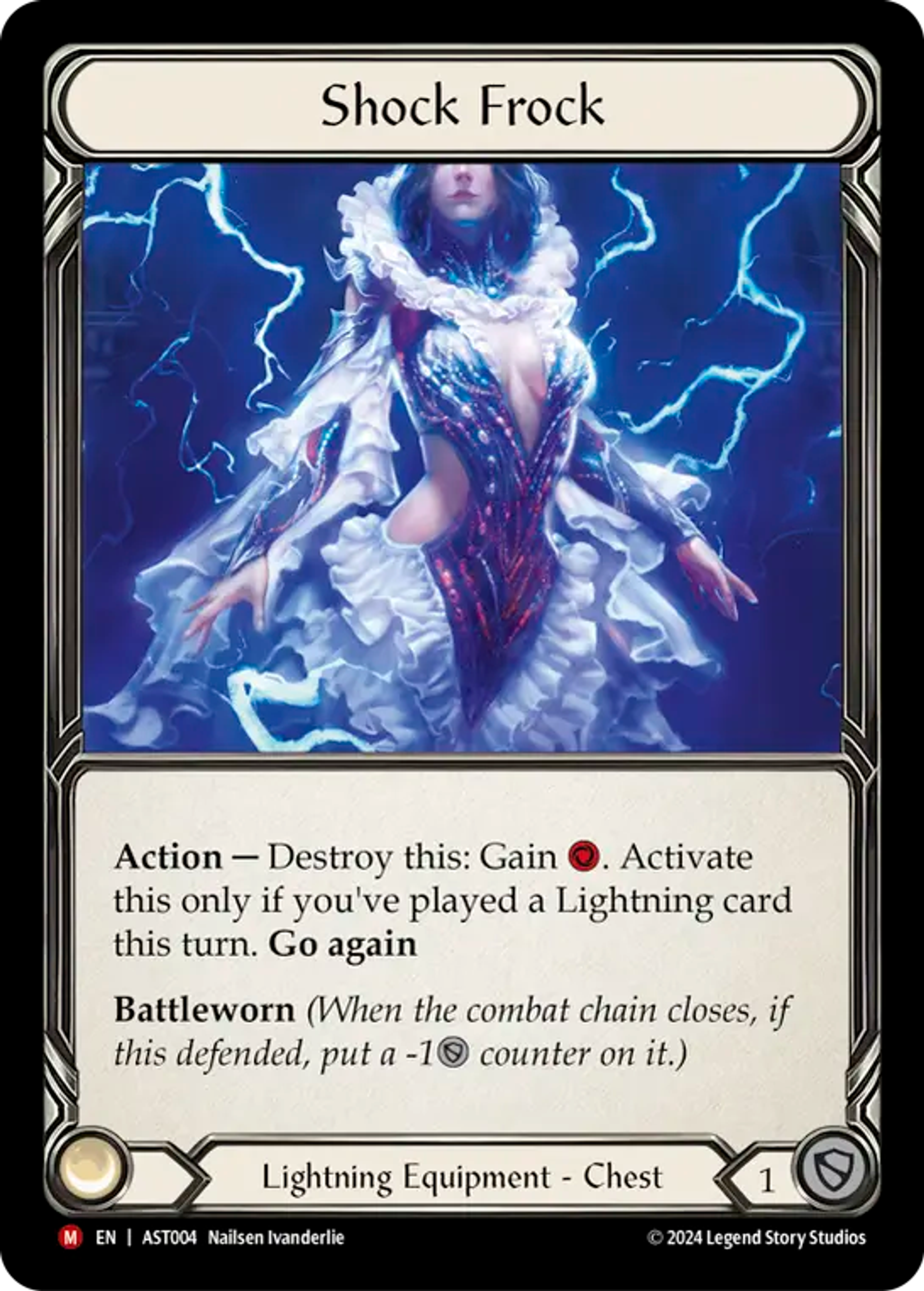 Claquettes zap — Armory Deck - Aurora, Shooting Star — Flesh and Blood