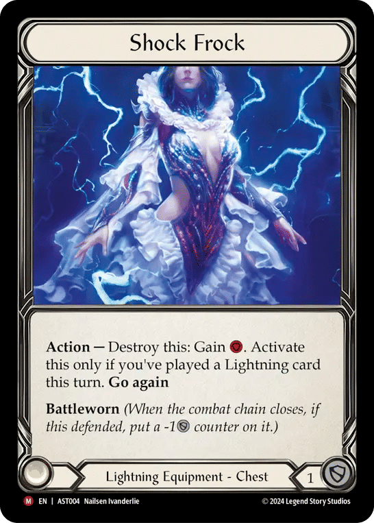 Shock Frock — Armory Deck - Aurora, Shooting Star — Flesh and Blood