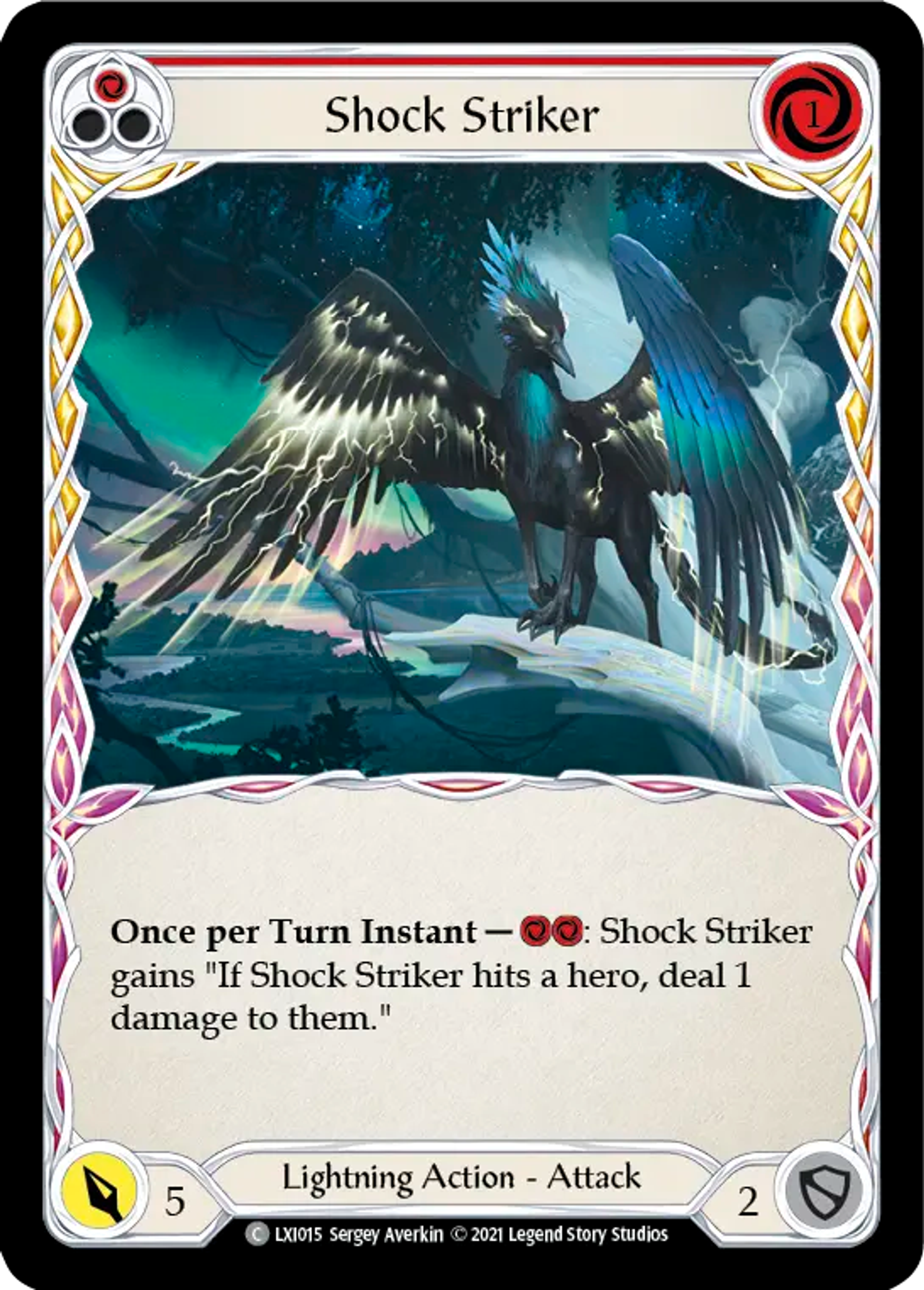 Shock Striker (Red) — Lexi - Blitz Deck — Flesh and Blood