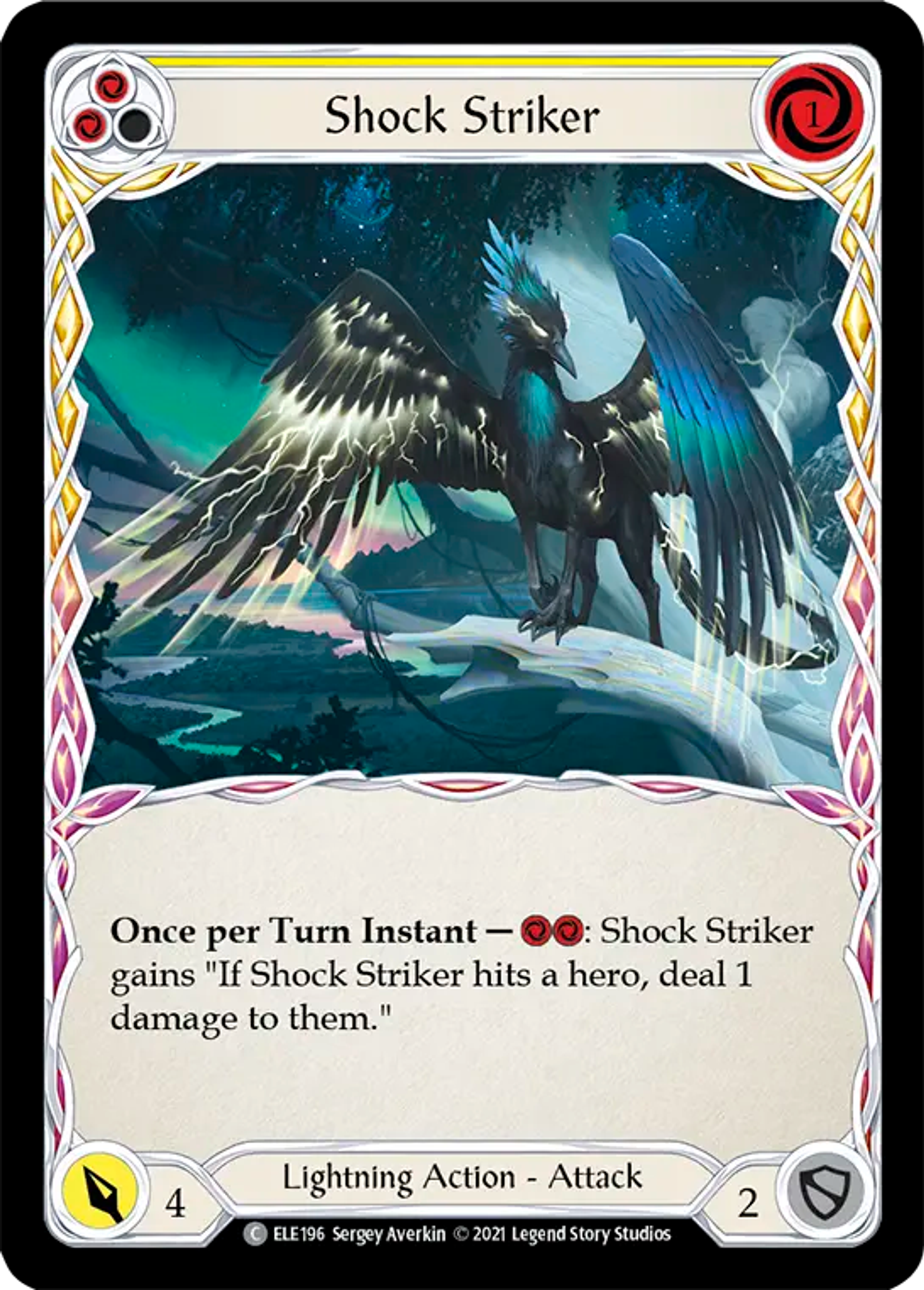 Shock Striker (Yellow) — Tales of Aria — Flesh and Blood