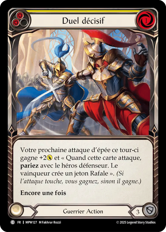 Duel décisif — Mastery Pack Warrior — Flesh and Blood