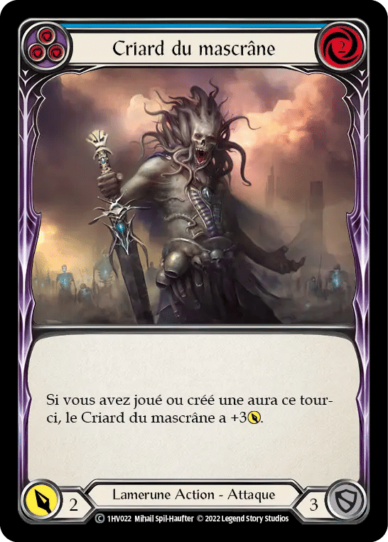 Criard du mascrâne — Viserai - Blitz Deck — Flesh and Blood