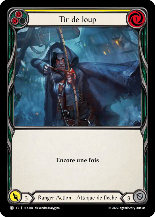 Tir de loup — High Seas — Flesh and Blood