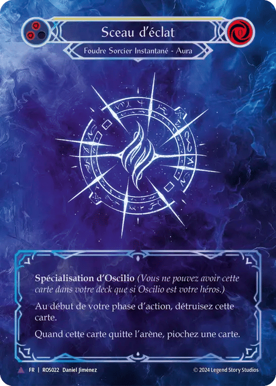 Sceau d’éclat — Rosetta — Flesh and Blood