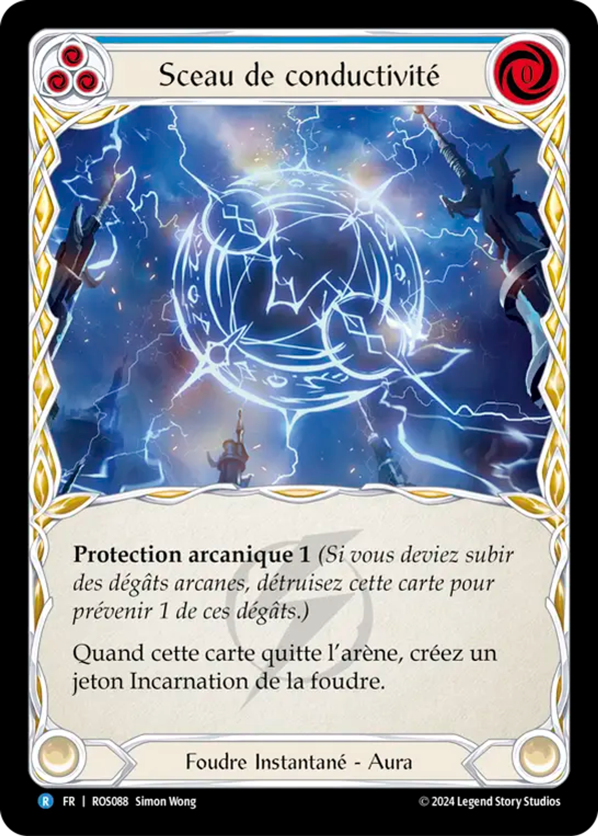 Sceau de conductivité — Rosetta — Flesh and Blood
