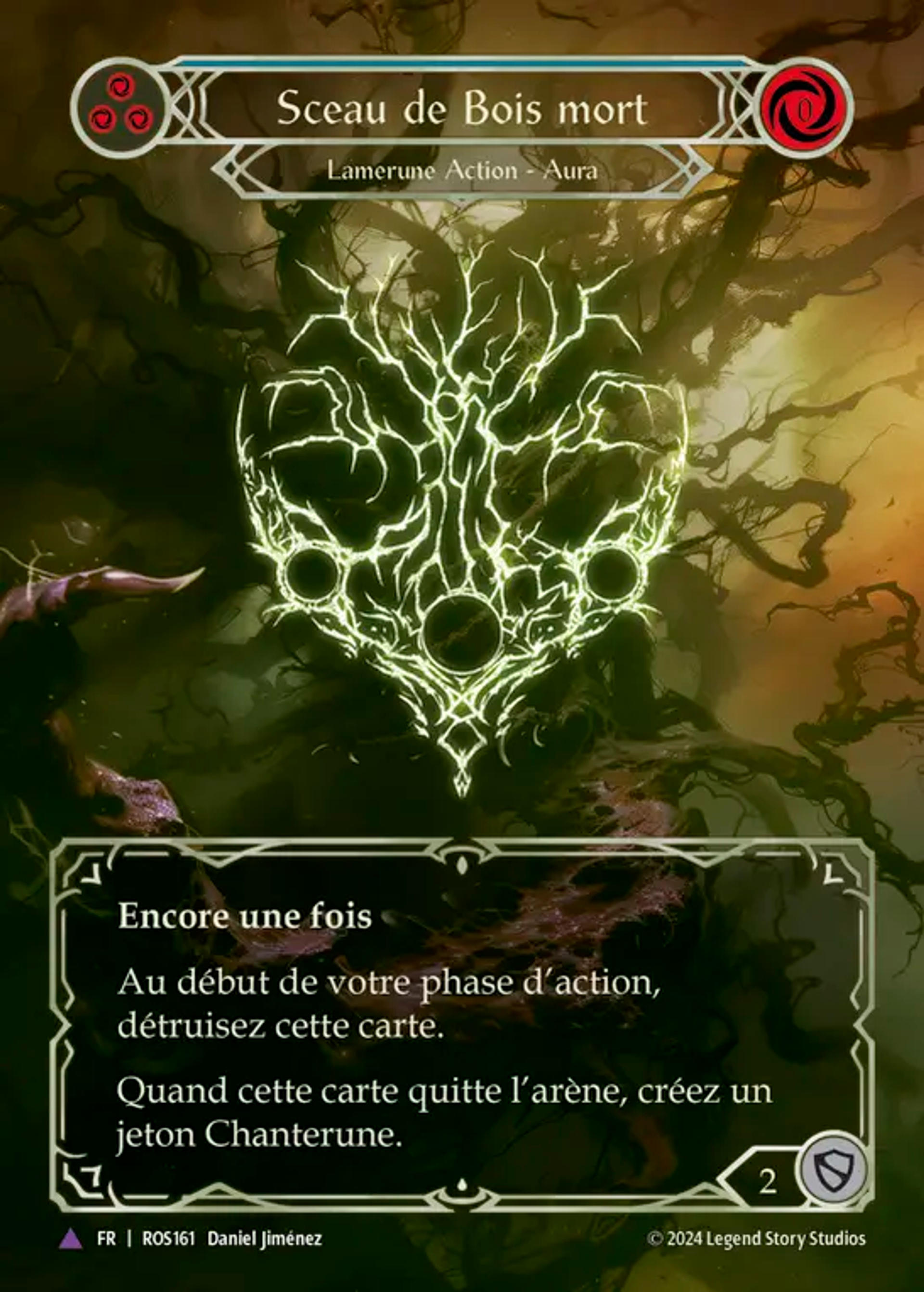 Sceau de bois mort — Rosetta — Flesh and Blood