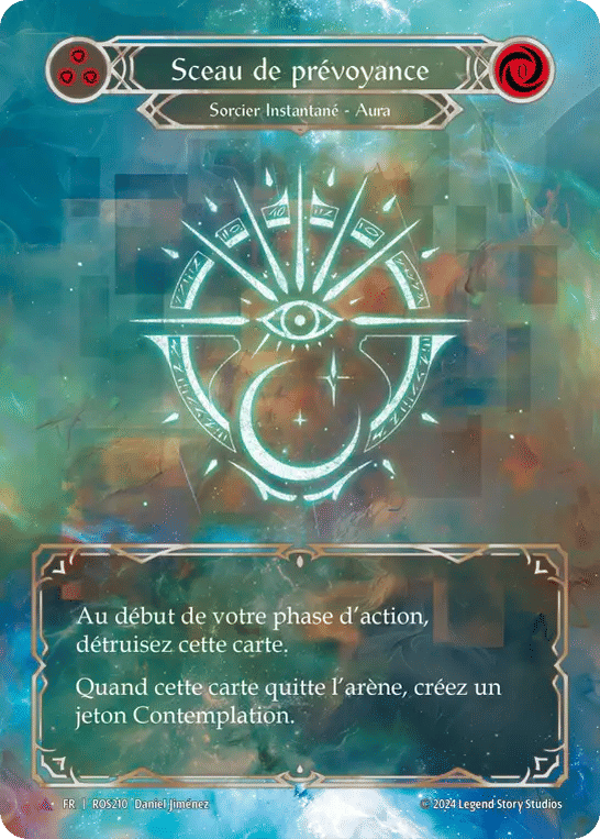 Sceau de prévoyance — Rosetta — Flesh and Blood