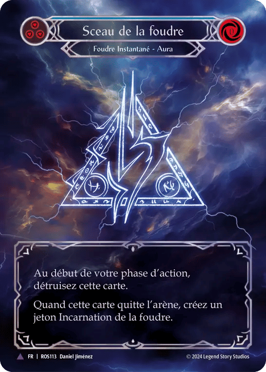 Sceau de la foudre — Rosetta — Flesh and Blood