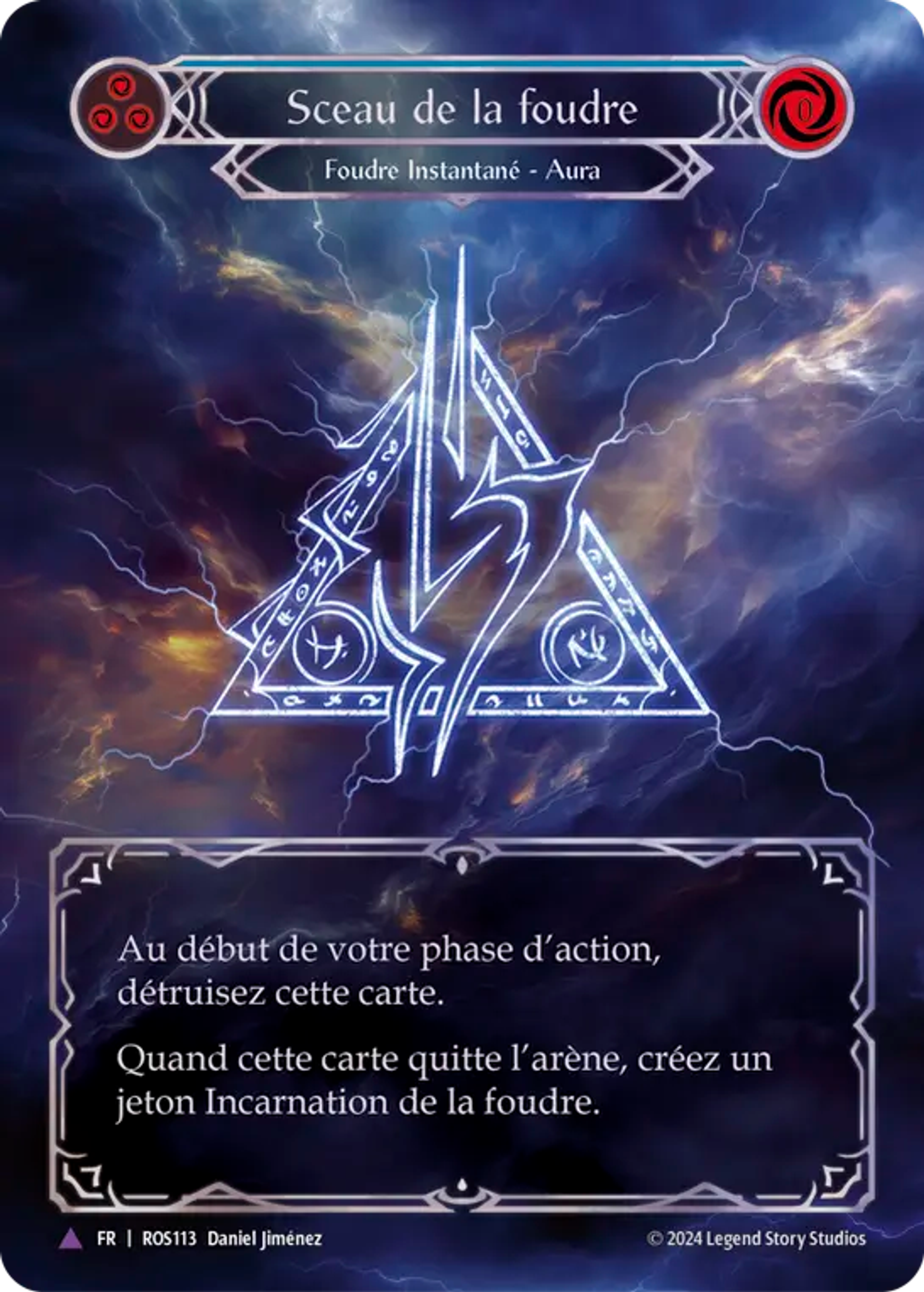 Sceau de la foudre — Rosetta — Flesh and Blood