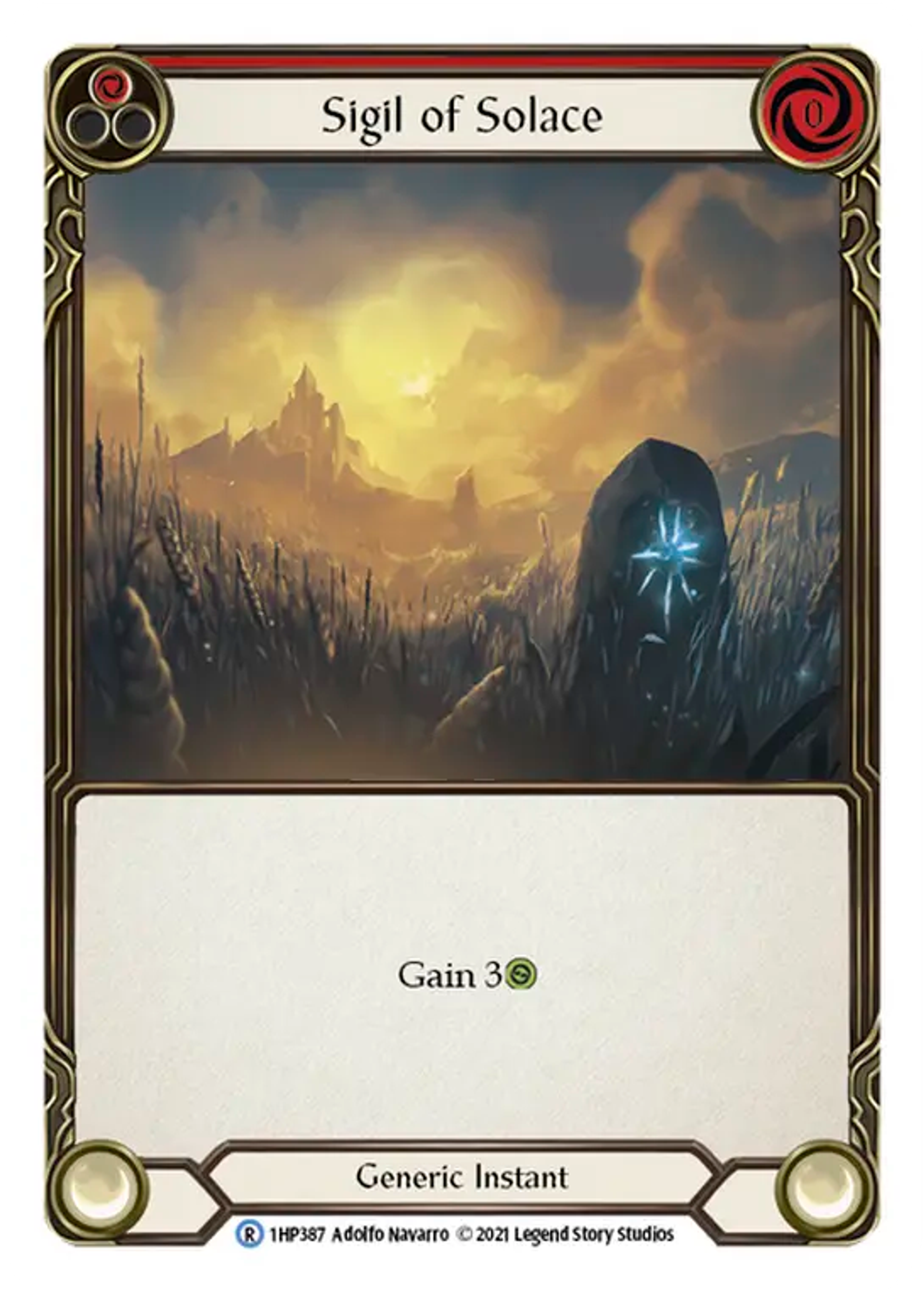 Sigil of Solace (Red) — History Pack 1 — Flesh and Blood
