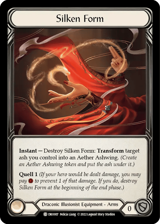 Silken Form — Dromai - Blitz Deck — Flesh and Blood