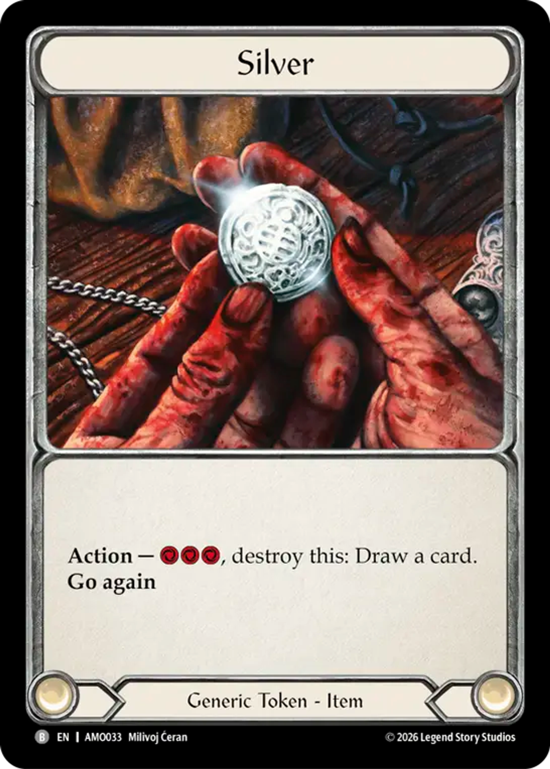 Silver — Armory Deck - Dr. Mortimer, Blight of the Pits — Flesh and Blood