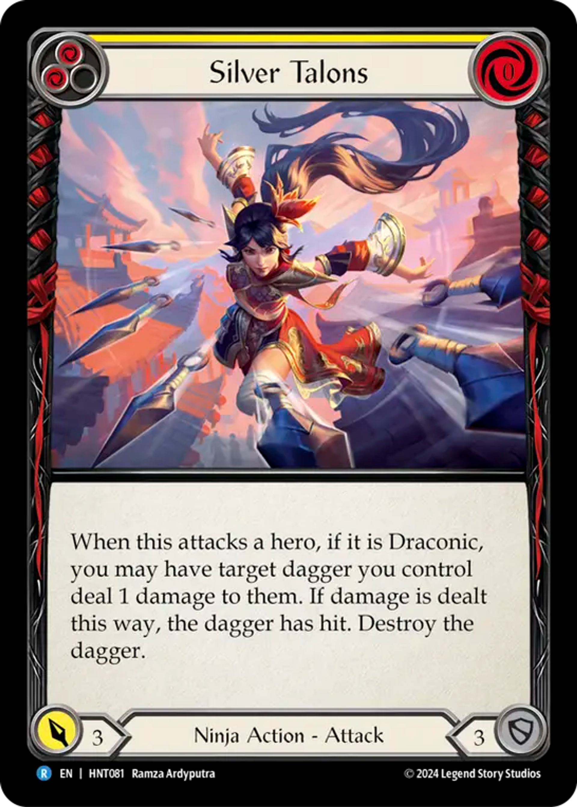 Serres d’argent — The Hunted — Flesh and Blood