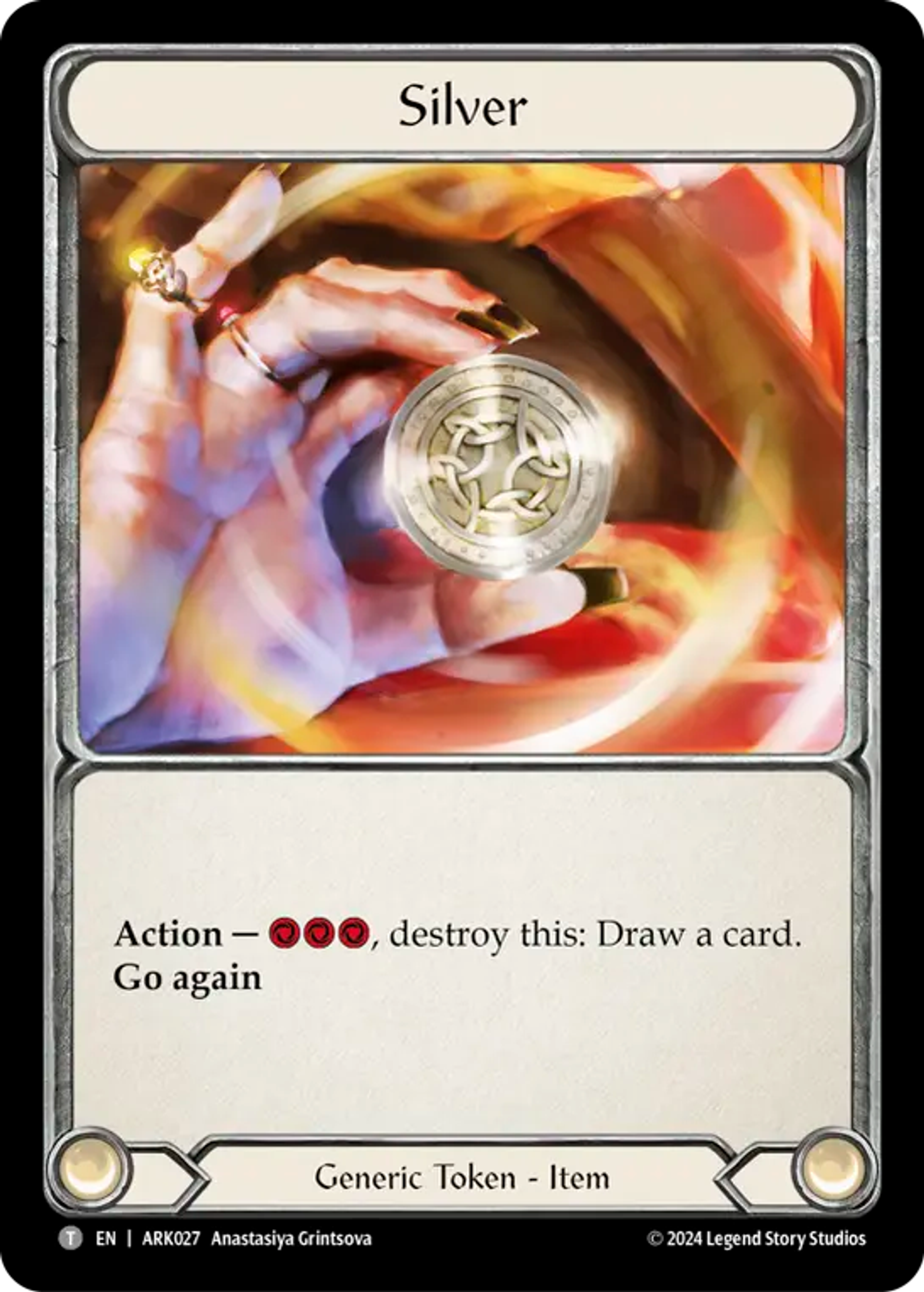 Silver — The Hunted Blitz Deck - Arakni — Flesh and Blood