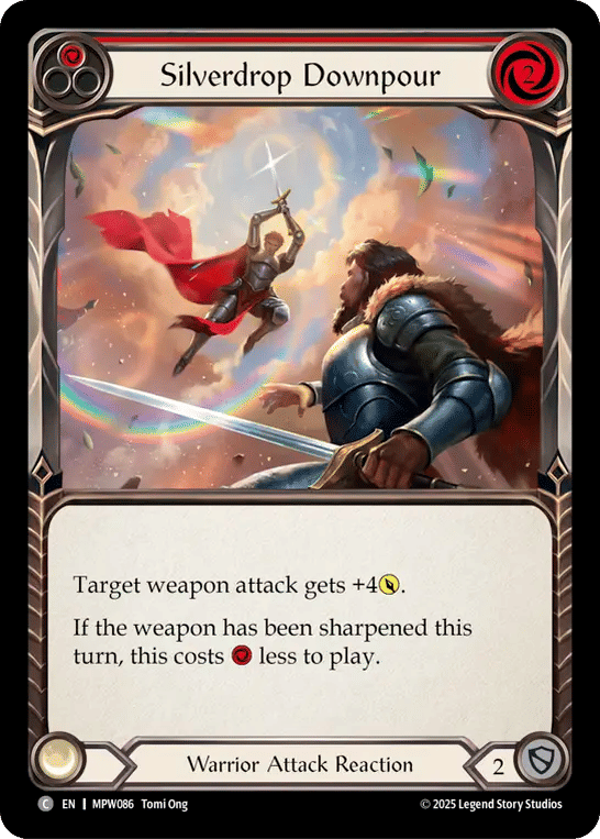 Silverdrop Downpour (Red) — Mastery Pack Warrior — Flesh and Blood