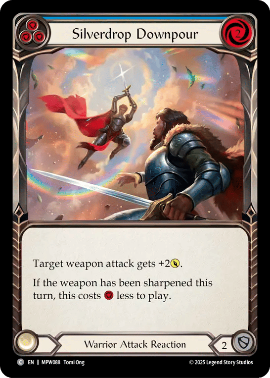 Silverdrop Downpour (Blue) — Mastery Pack Warrior — Flesh and Blood