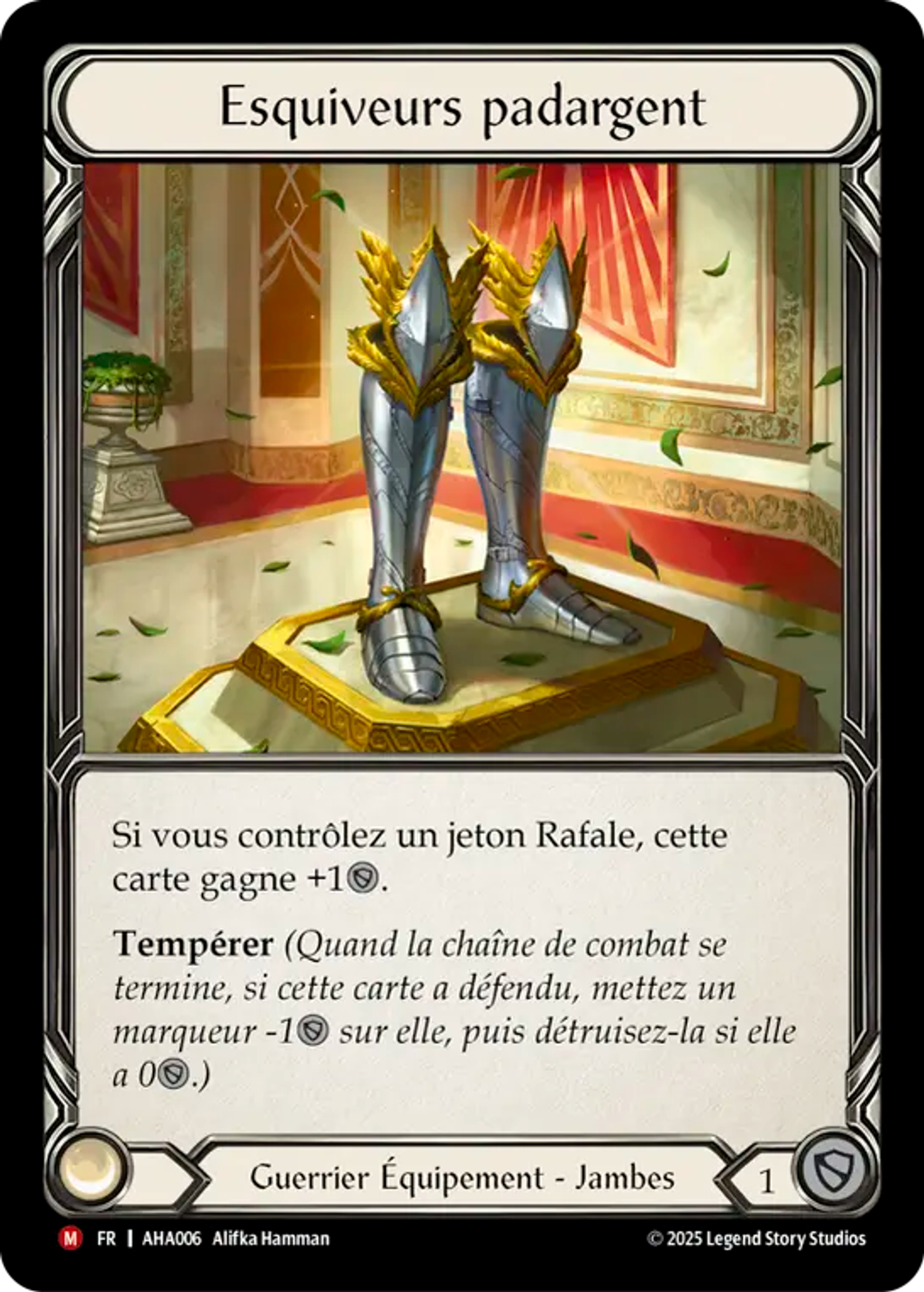 Esquiveurs padargent — Armory Deck - Hala, Bladesaint of the Vow — Flesh and Blood