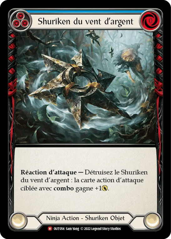 Shuriken du vent d’argent — Outsiders — Flesh and Blood