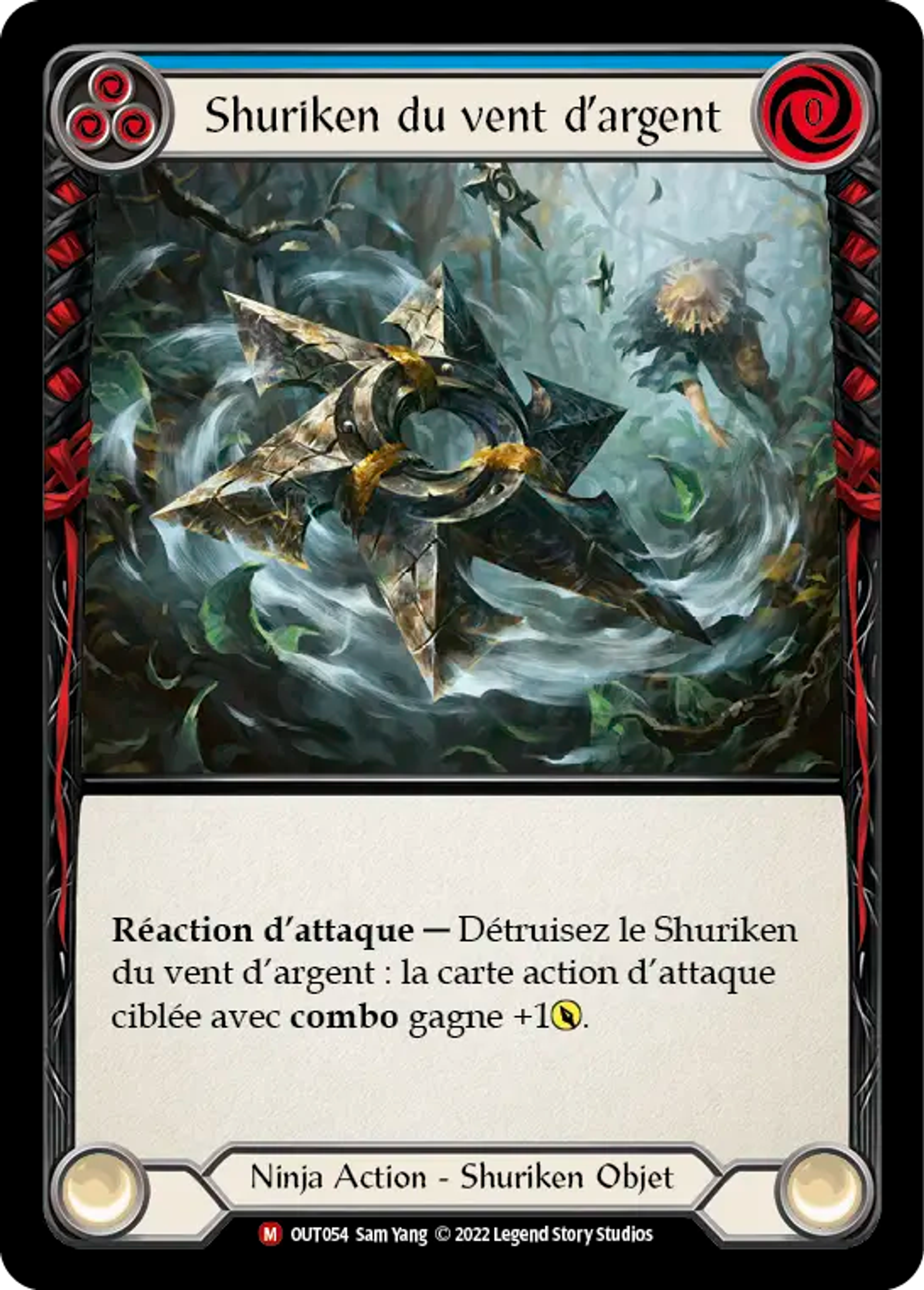 Shuriken du vent d’argent — Outsiders — Flesh and Blood