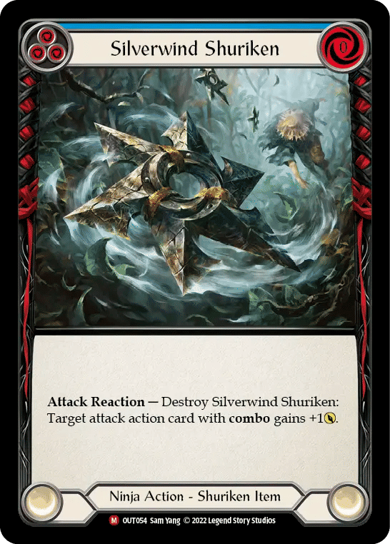 Silverwind Shuriken — Outsiders — Flesh and Blood