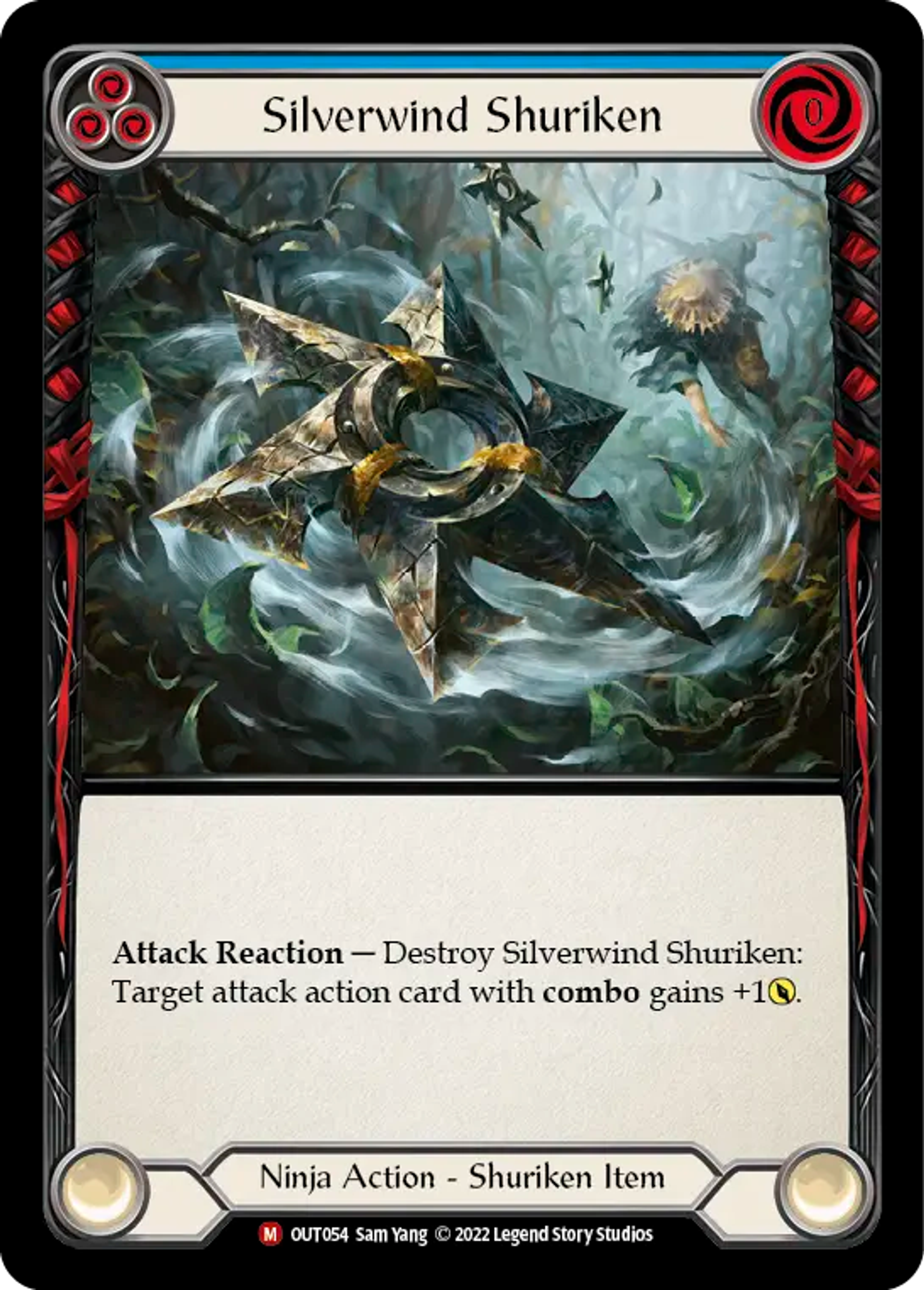 Silverwind Shuriken — Outsiders — Flesh and Blood