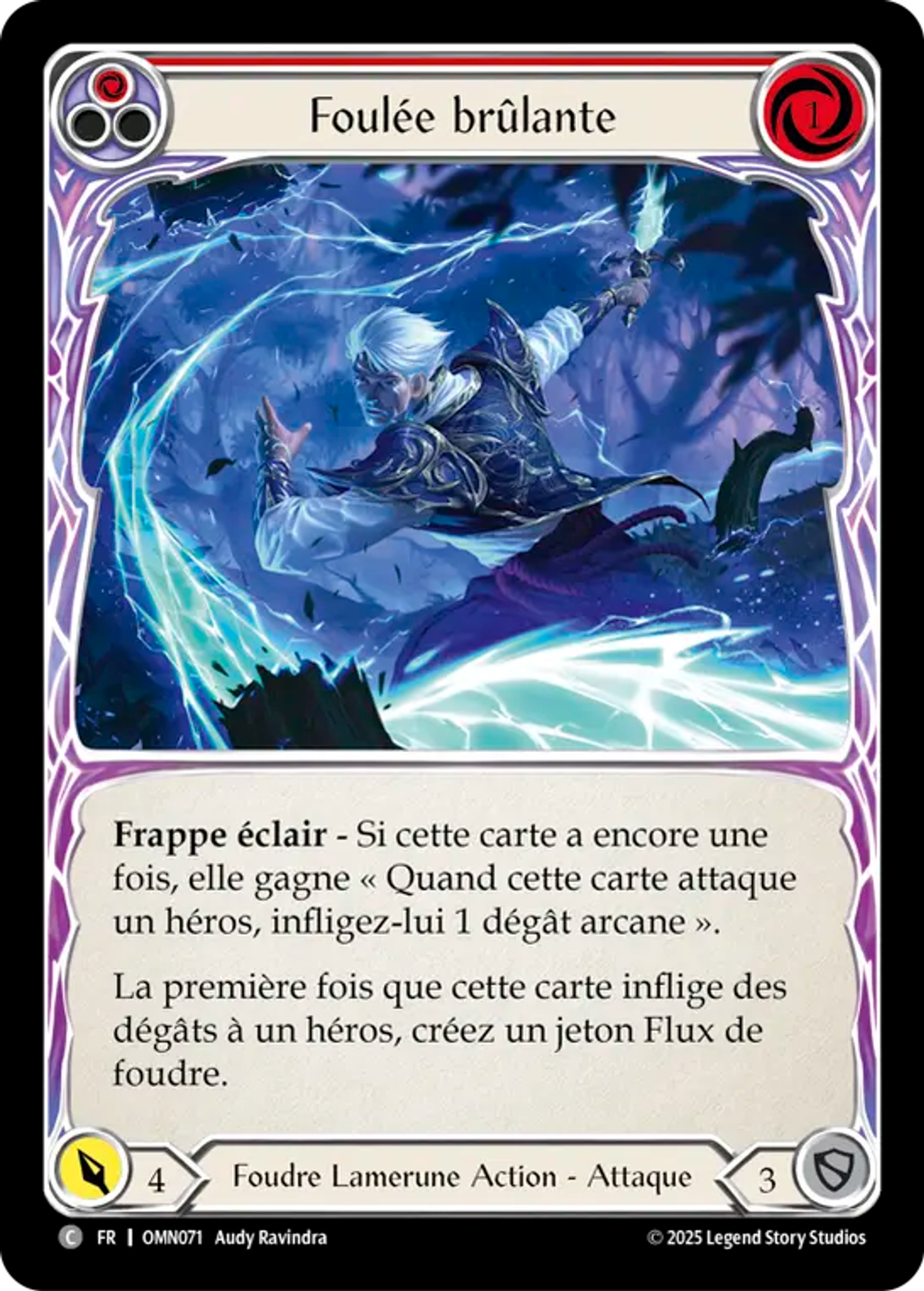 Foulée brûlante — Omens of the Third Age — Flesh and Blood