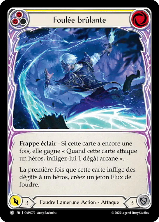 Foulée brûlante — Omens of the Third Age — Flesh and Blood