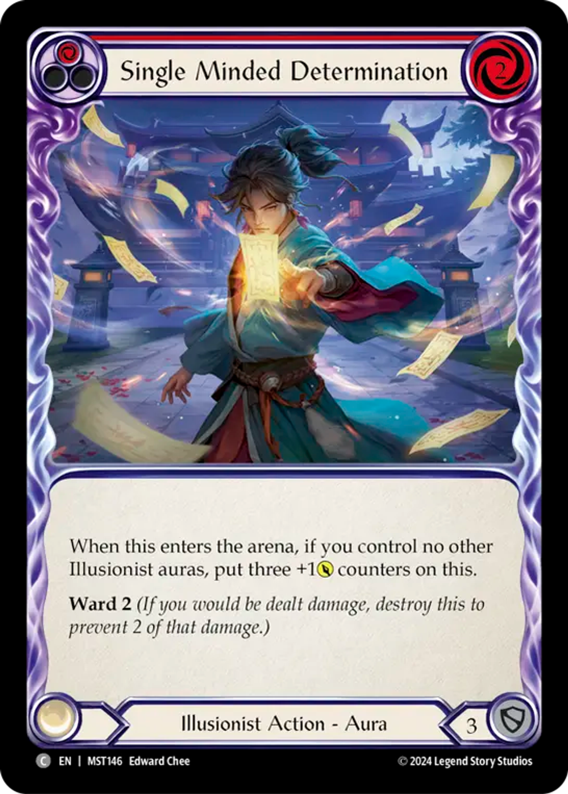 Détermination résolue — Part the Mistveil — Flesh and Blood